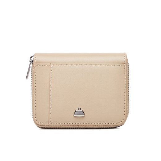 Weekend Max Mara Mały Portfel Damski Jerener 1 2525716034600 Beżowy ze sklepu MODIVO w kategorii Portfele damskie - zdjęcie 184866789