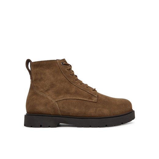 Birkenstock Trapery Highwood Lace Mid M 1030965 Brązowy ze sklepu MODIVO w kategorii Buty zimowe męskie - zdjęcie 184866817