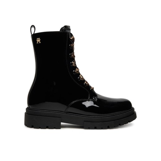 Tommy Hilfiger Trzewiki T4A5-34026-0775 D Czarny ze sklepu MODIVO w kategorii Botki - zdjęcie 184866845