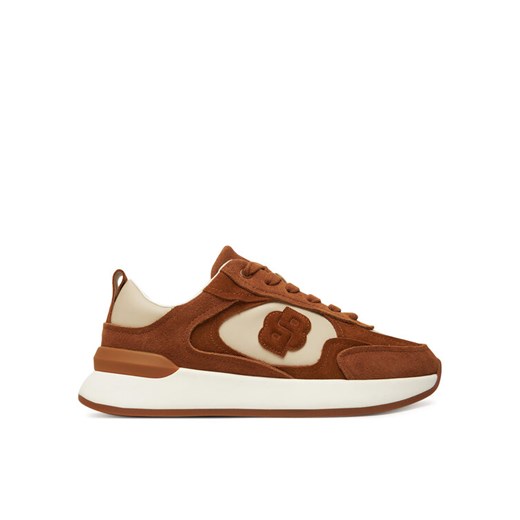 BOSS Sneakersy B Icon 50548288 Brązowy ze sklepu MODIVO w kategorii Buty sportowe damskie - zdjęcie 184866867