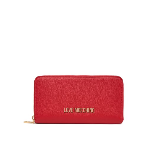 LOVE MOSCHINO Duży Portfel Damski JC5700PP1NLD0500 Czerwony ze sklepu MODIVO w kategorii Portfele damskie - zdjęcie 184866956