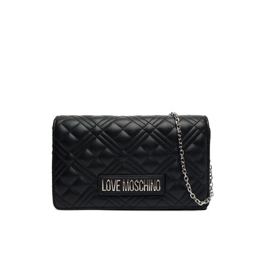LOVE MOSCHINO Torebka JC4079PP1NLA000B Czarny ze sklepu MODIVO w kategorii Kopertówki - zdjęcie 184866959