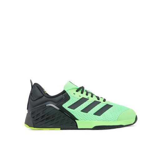 adidas Buty na siłownię Dropset 3 strength training JR1668 Zielony ze sklepu MODIVO w kategorii Buty sportowe męskie - zdjęcie 184866975