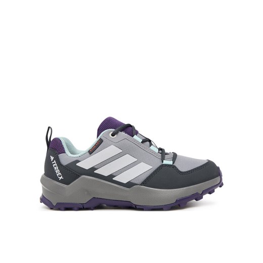 adidas Trekkingi Terrex AX4r Hiking JS2926 Szary ze sklepu MODIVO w kategorii Buty trekkingowe dziecięce - zdjęcie 184867018