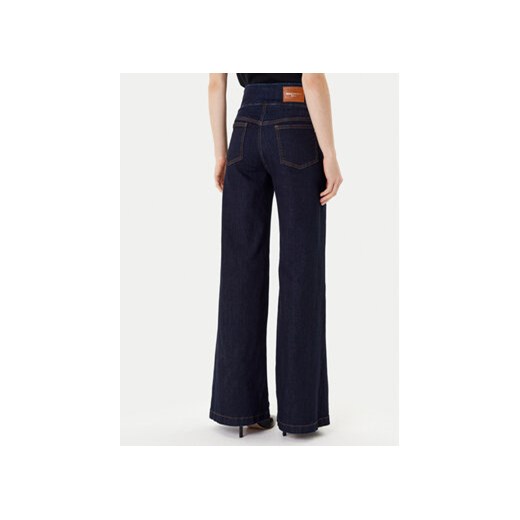 Rinascimento Jeansy CFC0126162003 Granatowy Wide Leg Rinascimento XS MODIVO