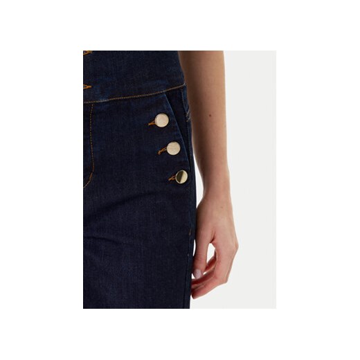 Rinascimento Jeansy CFC0126162003 Granatowy Wide Leg Rinascimento XS MODIVO