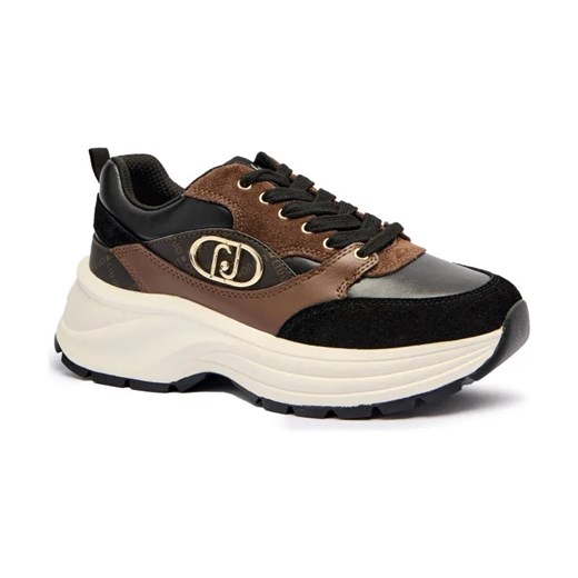 Liu Jo Skórzane sneakersy EVA 06 ze sklepu Gomez Fashion Store w kategorii Buty sportowe damskie - zdjęcie 184868426