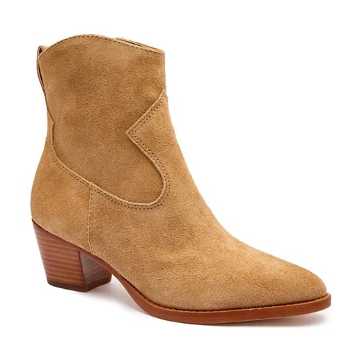 LAUREN RALPH LAUREN Skórzane kowbojki HARPHER ze sklepu Gomez Fashion Store w kategorii Botki - zdjęcie 184868429