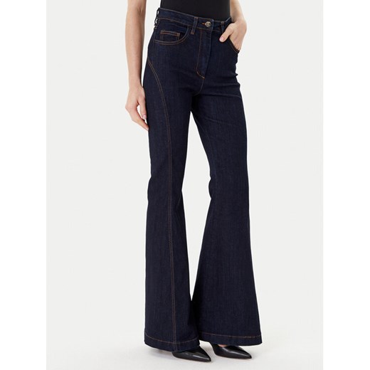 Rinascimento Jeansy CFC0126161003 Granatowy Flare Fit ze sklepu MODIVO w kategorii Jeansy damskie - zdjęcie 184869547
