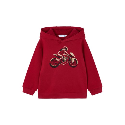 Mayoral Bluza 4407 Czerwony Regular Fit ze sklepu MODIVO w kategorii Bluzy chłopięce - zdjęcie 184869589