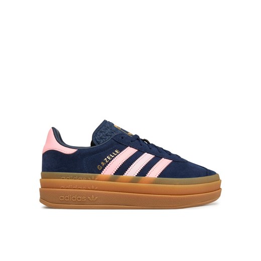 adidas Sneakersy Gazelle Bold JR5951 Granatowy ze sklepu MODIVO w kategorii Buty sportowe dziecięce - zdjęcie 184869605