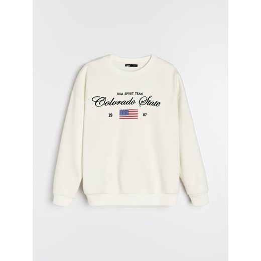 Sinsay - Bluza - kremowy Sinsay S Sinsay