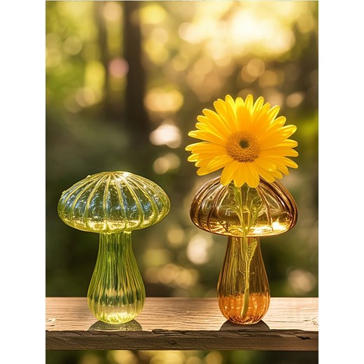 Sinsay - Wazony w kształcie grzybków 2 pack - wielobarwny ze sklepu Sinsay w kategorii Wazony - zdjęcie 184871118