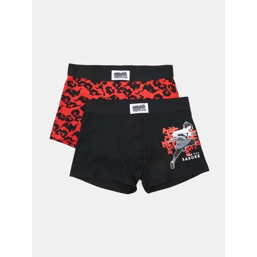 Sinsay - Bawełniane bokserki classic Naruto 2pack - wielobarwny ze sklepu Sinsay w kategorii Majtki męskie - zdjęcie 184871137