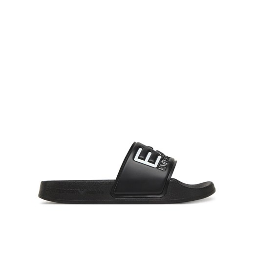 Klapki EA7 Emporio Armani 7Y000037 AF15118 UC001 Czarny ze sklepu eobuwie.pl w kategorii Klapki dziecięce - zdjęcie 184871248