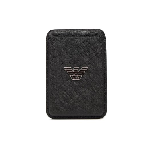 Etui na karty kredytowe Emporio Armani EM003599 AF13666 UC001 Czarny ze sklepu eobuwie.pl w kategorii Etui - zdjęcie 184871278
