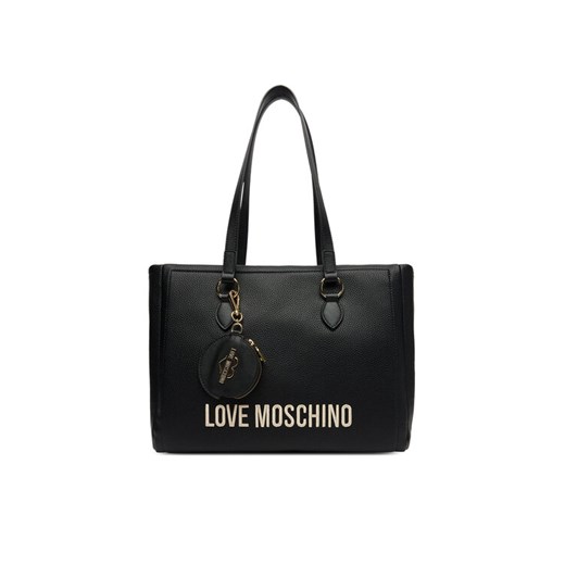 Torebka LOVE MOSCHINO JC4105PP1NLT1000 Czarny ze sklepu eobuwie.pl w kategorii Torby Shopper bag - zdjęcie 184871335
