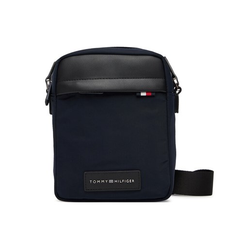 Saszetka Tommy Hilfiger Th Nylon Mini Reporter AM0AM13618 Granatowy ze sklepu eobuwie.pl w kategorii Saszetki - zdjęcie 184871376