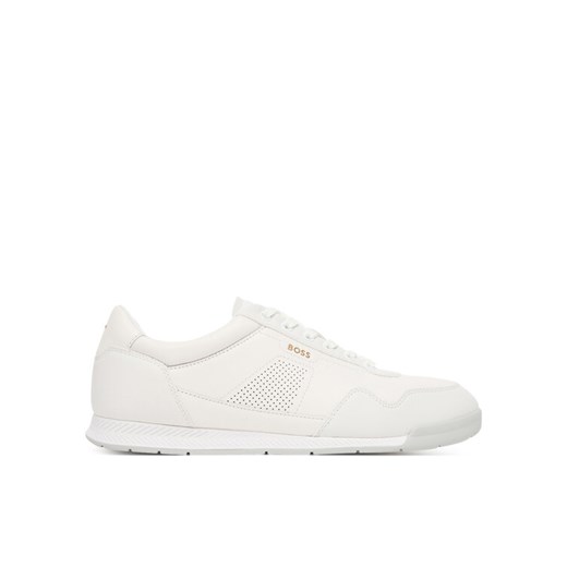 Sneakersy BOSS Nitan 50548658 Biały ze sklepu eobuwie.pl w kategorii Buty sportowe męskie - zdjęcie 184871385