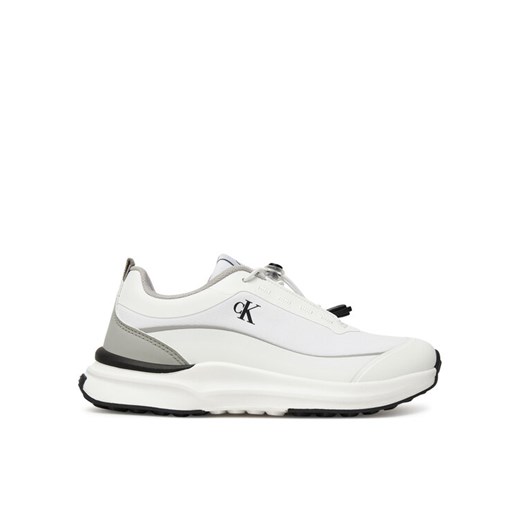 Sneakersy Calvin Klein Low Cut Lace-Up Sneaker V3X9-83171-1844 D Biały ze sklepu eobuwie.pl w kategorii Buty sportowe dziecięce - zdjęcie 184871396