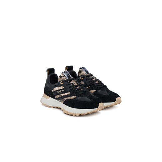 Sneakersy Pepe Jeans Lucky Fenix PLS600019 Czarny Pepe Jeans 38 eobuwie.pl