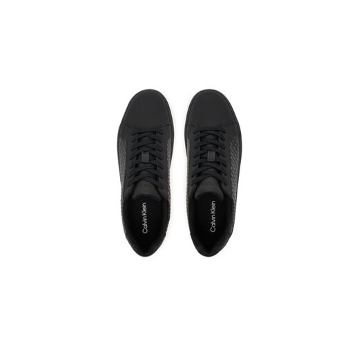 Sneakersy Calvin Klein Classic Cupsole Laceup Aop YM0YM01431 Czarny Calvin Klein 41 eobuwie.pl