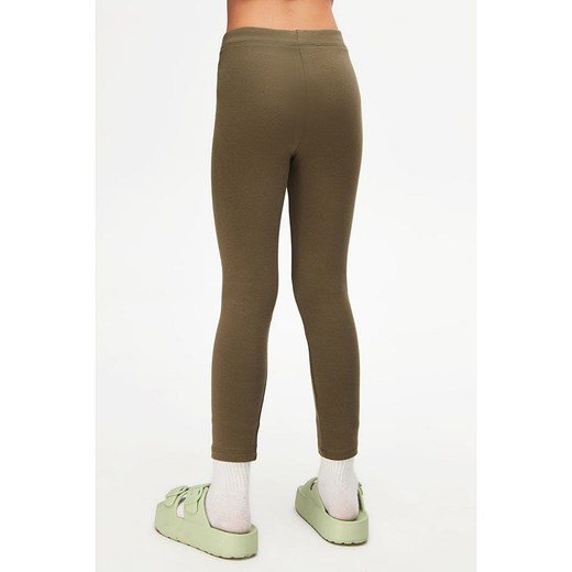 lovetti Legginsy w kolorze khaki Lovetti 122 promocyjna cena Limango Polska