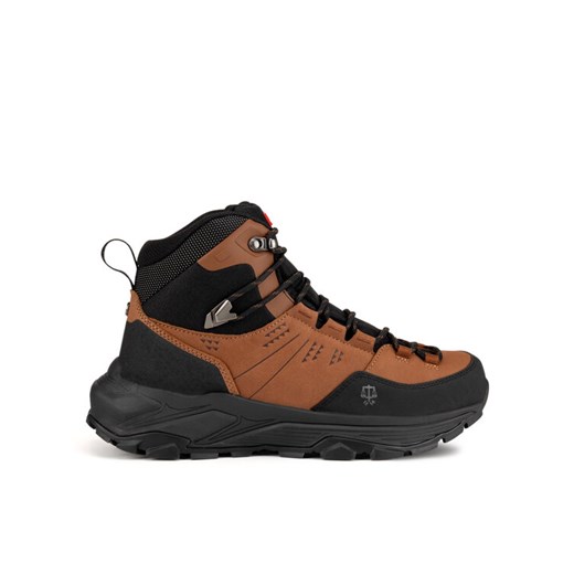 Trekkingi Hunter H1-061 Brązowy ze sklepu eobuwie.pl w kategorii Buty trekkingowe męskie - zdjęcie 184873997