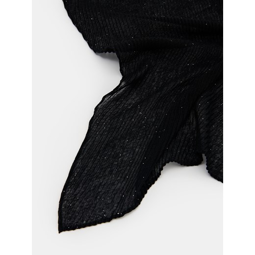 Mohito - Szalik w ozdobne elementy - czarny Mohito ONE SIZE Mohito
