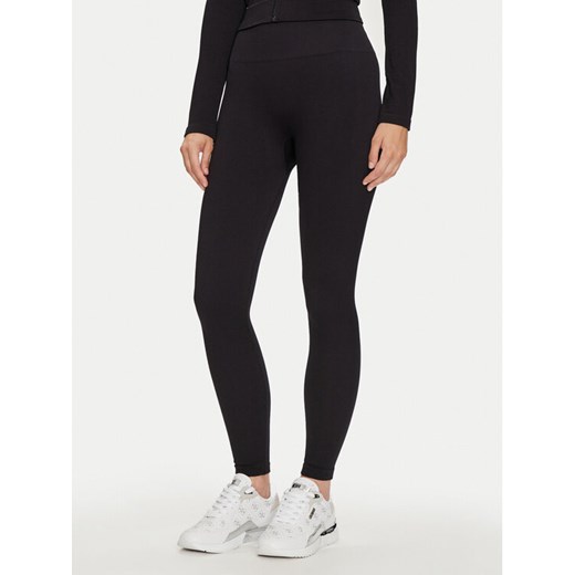 Guess Legginsy V4YB00 Z3F90 Czarny Slim Fit ze sklepu MODIVO w kategorii Spodnie damskie - zdjęcie 184874686