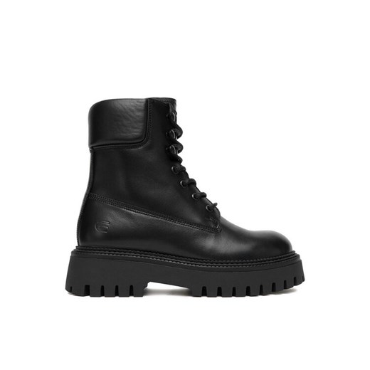 G-Star Raw Trapery EO-AYSE-8093-25 Czarny ze sklepu MODIVO w kategorii Workery damskie - zdjęcie 184874689