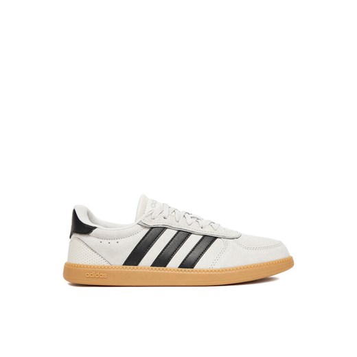 adidas Sneakersy BREAKNET SLEEK JR0689 Szary ze sklepu MODIVO w kategorii Buty sportowe damskie - zdjęcie 184874718