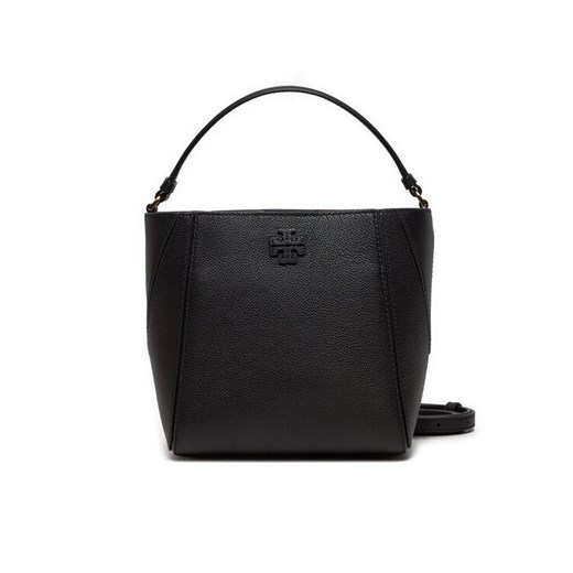 Torebka Tory Burch 158500 Czarny ze sklepu eobuwie.pl w kategorii Torby Shopper bag - zdjęcie 184878198