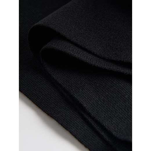 Reserved - Spódnica mini z wiskozą - czarny Reserved M Reserved
