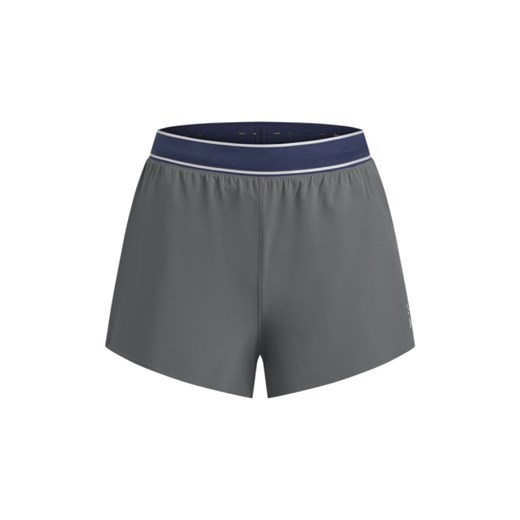 Damskie spodenki do biegania Under Armour UA Halo Run Shorts - szare ze sklepu Sportstylestory.com w kategorii Szorty - zdjęcie 184879507