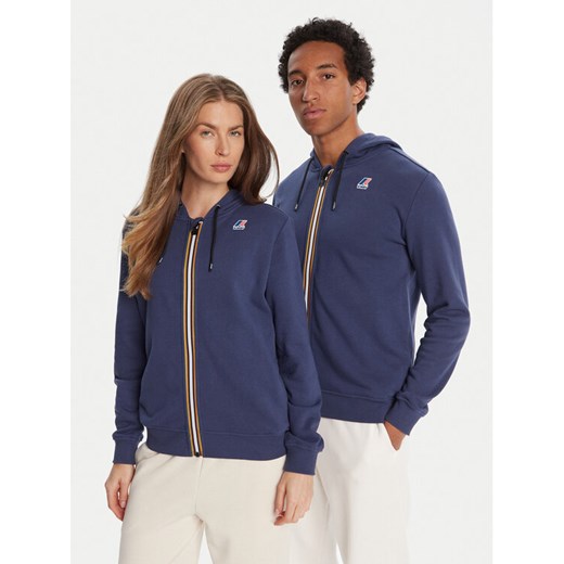 K-Way Bluza Arnel K4115ZW Granatowy Regular Fit ze sklepu MODIVO w kategorii Bluzy męskie - zdjęcie 184879588