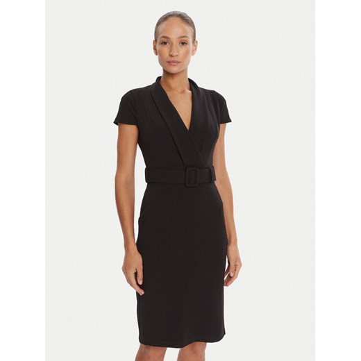 Rinascimento Sukienka koktajlowa CFC0125582003 Czarny Slim Fit ze sklepu MODIVO w kategorii Sukienki - zdjęcie 184879619