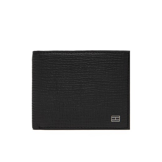 Tommy Hilfiger Duży Portfel Męski Th Flag Mini Cc Wallet AM0AM13708 Czarny ze sklepu MODIVO w kategorii Portfele męskie - zdjęcie 184879705
