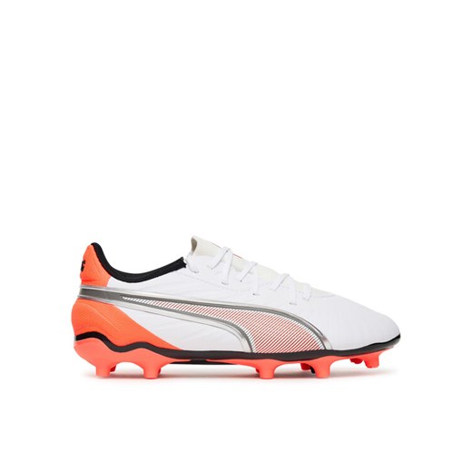 Puma Buty do piłki nożnej King Match Fg/Ag Jr 108837 01 Biały ze sklepu MODIVO w kategorii Buty sportowe dziecięce - zdjęcie 184879706