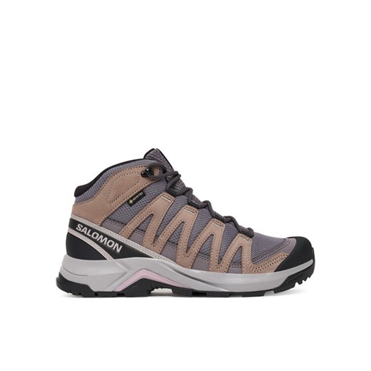 Salomon Trekkingi X-Adventure Recon Mid Gore-Tex L47753400 Fioletowy ze sklepu MODIVO w kategorii Buty trekkingowe damskie - zdjęcie 184879717
