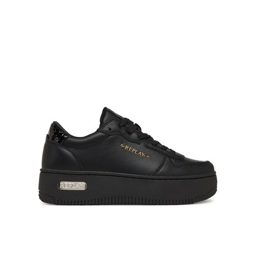 Sneakersy REPLAY GWZ5O.000.C0024L Czarny ze sklepu eobuwie.pl w kategorii Buty sportowe damskie - zdjęcie 184880505