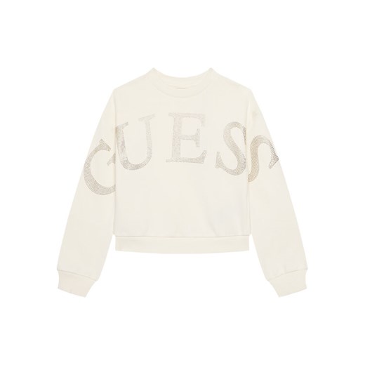 Guess Bluza J5YQ09 KAV34 Écru Regular Fit Guess 16Y MODIVO