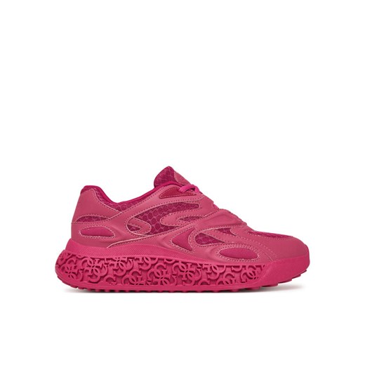 Guess Sneakersy FLTSWA LEA12 Różowy ze sklepu MODIVO w kategorii Buty sportowe damskie - zdjęcie 184882955