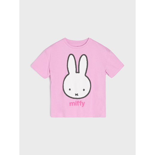 Sinsay - Bawełniana koszula Miffy - różowy Sinsay 134 (8-9 l) Sinsay