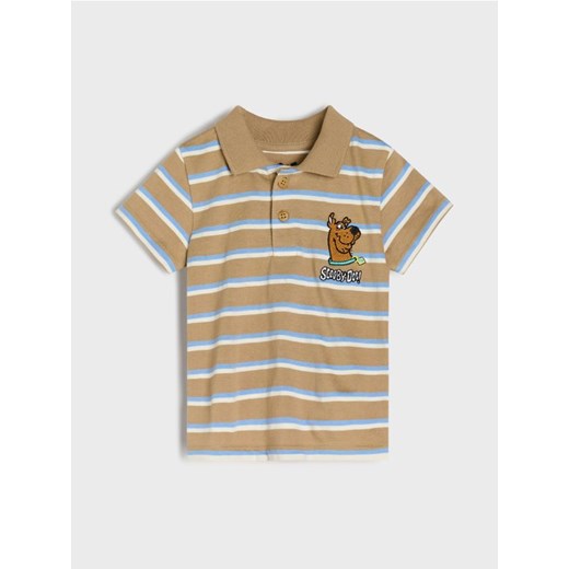 Sinsay - Koszulka polo Scooby-Doo - brązowy - id: 807AC-84X - marki Sinsay - 184883676 Sinsay - Koszulka polo Scooby-Doo - brązowy ze sklepu Sinsay w kategorii T-shirty chłopięce - zdjęcie 184883676
