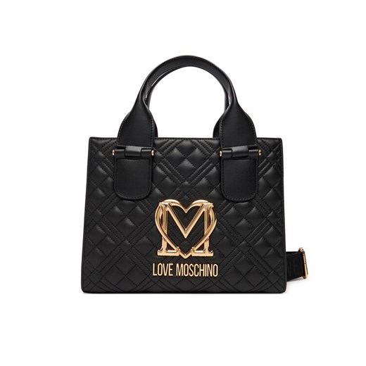 Torebka LOVE MOSCHINO JC4303PP1NK1200A Czarny ze sklepu eobuwie.pl w kategorii Kuferki - zdjęcie 184883716