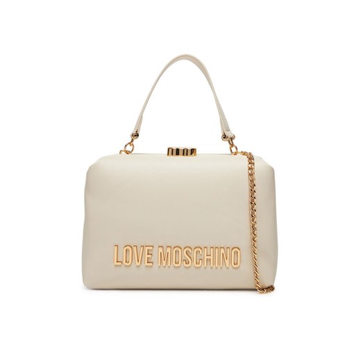 Torebka LOVE MOSCHINO JC4096PP1NLM0110 Écru ze sklepu eobuwie.pl w kategorii Torebki damskie - zdjęcie 184883729