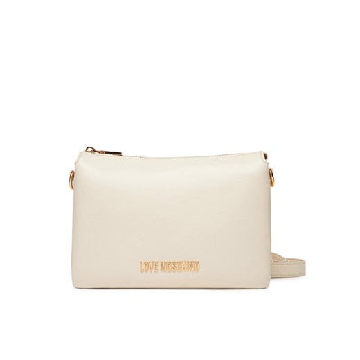 Torebka LOVE MOSCHINO JC4075PP1NLF0110 Écru ze sklepu eobuwie.pl w kategorii Listonoszki - zdjęcie 184883757
