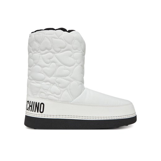 Śniegowce LOVE MOSCHINO JA24202G1NISE10A Biały ze sklepu eobuwie.pl w kategorii Śniegowce damskie - zdjęcie 184883768