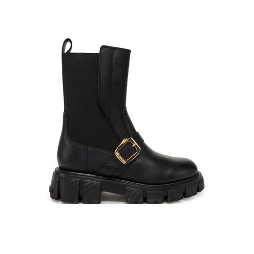 LOVE MOSCHINO Sztyblety JA24105G1NIA000036 Czarny ze sklepu MODIVO w kategorii Botki - zdjęcie 184884386
